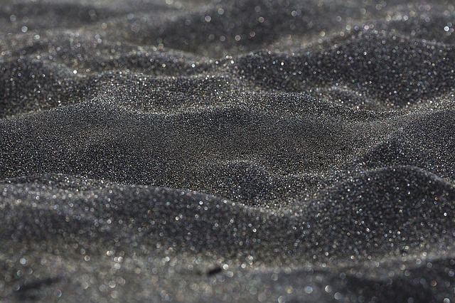 iceland black sand beach