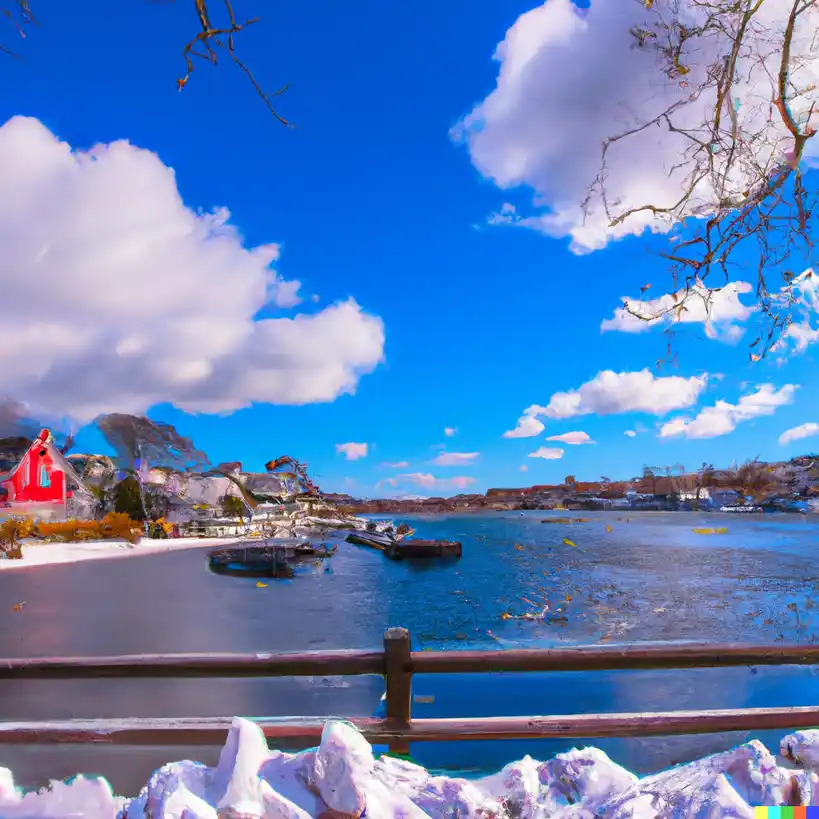 best winter towns in New England